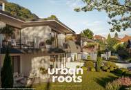 URBAN ROOTS am Kreuzbergl – Außergewöhnliches Wohnkonzept: Letztes Obergeschoss mit Eigengarten, 4 Zimmern und 2 Bädern. Mit herrlicher Aussicht!