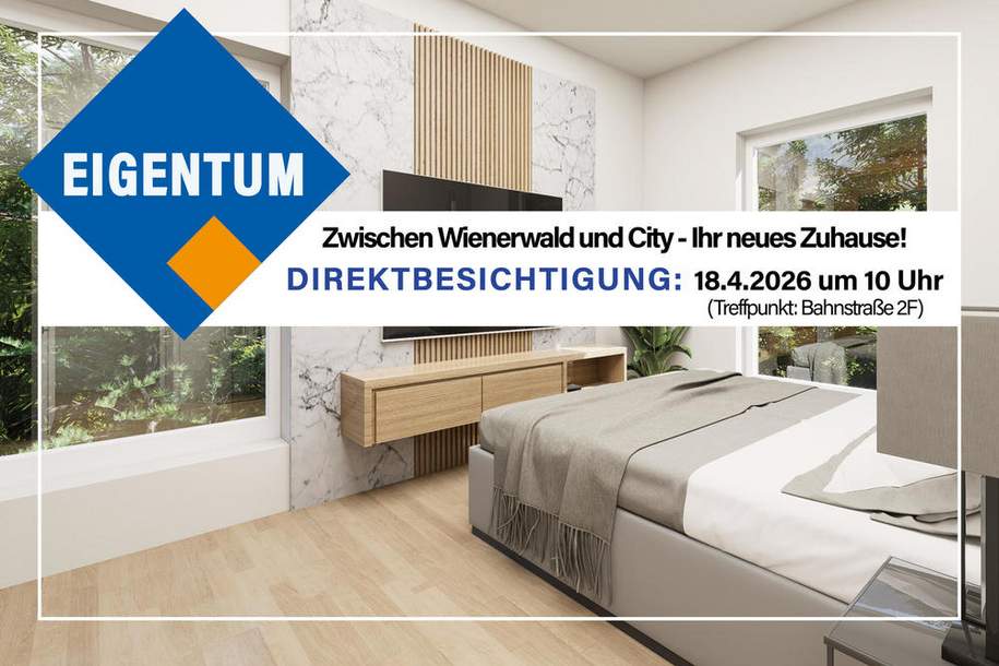 EXKLUSIVES WOHNEN AM STADTRAND, Wohnung-kauf, 398.500,€, 1140 Wien 14., Penzing