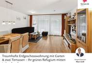 Traumhafte Erdgeschosswohnung mit Garten & zwei Terrassen – Ihr grünes Refugium mitten in Innsbruck