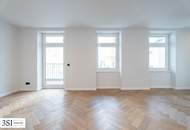 Stilvoll wohnen mit Grünblick – sanierter 2-Zimmer-Altbau mit Balkon in ruhiger Lage