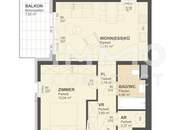 NEUE - 2Zi- 53,26qm- WBalkon-MIETE, Lift, Tiefgarage, in beliebter Grünruhelage am STEINDL