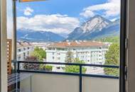 Wohnung mit Panoramablick in der begehrten Höttinger Au / Innsbruck mit Tiefgaragenstellplatz
