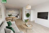 Urbanes Lebensgefühl trifft Wohnkomfort – 2-Zimmer-Wohnung mit Balkon in der Smart City Graz