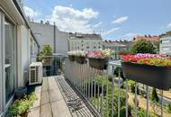 Exklusives Dachgeschossjuwel mit Balkon, Terrasse und Garagenplatz nahe Schubertpark