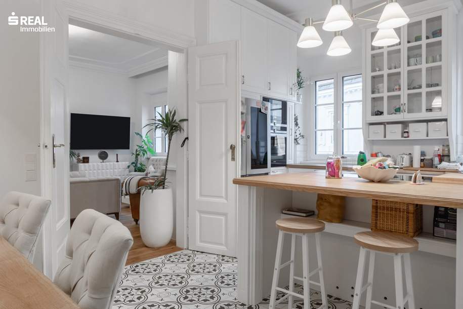 EXKLUSIVE 4 ZIMMER-ALTBAUWOHNUNG MIT TERRASSE IN BESTLAGE, Wohnung-kauf, 445.000,€, 2000 Korneuburg