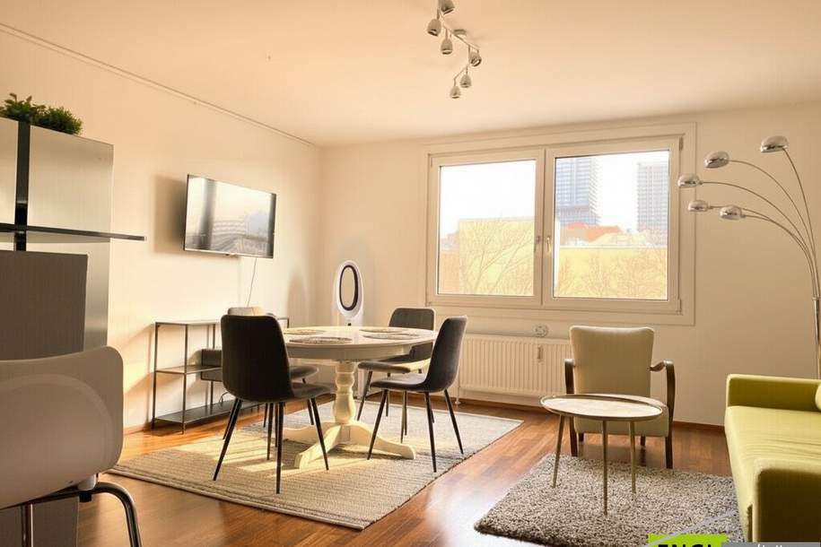 Perfekte 3-Zimmer Designwohnung für 2 Personen mit Tiefgarage und allgemeiner Terrasse Nähe U3, Wohnung-miete, 1.490,00,€, 1030 Wien 3., Landstraße
