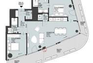 LUXURIÖSE 3-ZIMMER-WOHNUNG MIT 2 BÄDERN, GARAGENPLATZ UND ATEMBERAUBENDEM PANORAMABLICK