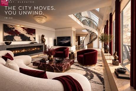 HIMMEL & DONAU | Maisonette-Penthouse im 31. Stock, Wohnung-kauf, 2.299.000,€, 1220 Wien 22., Donaustadt