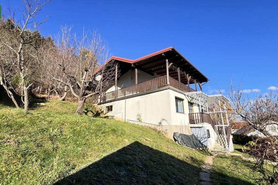 Solides Wohn- bzw. Ferienhaus (teilrenoviert) in wunderschöner Ruhelage mit 2 Wohneinheiten., Haus-kauf, 244.000,€, 7442 Oberpullendorf
