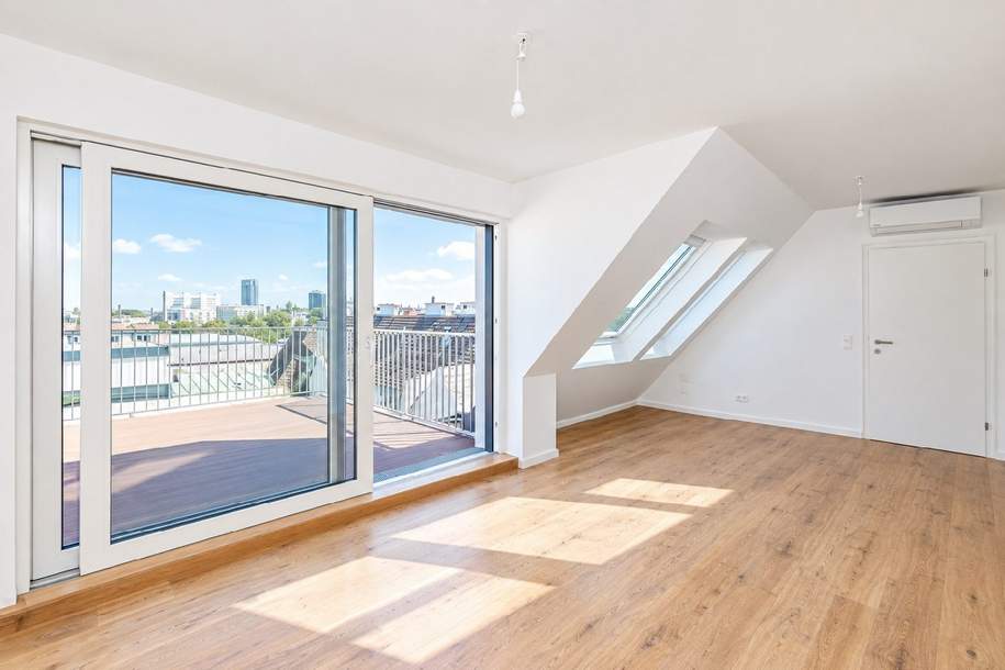 DACHERSTBEZUG: stilvolle Maisonette mit großer Sonnenterrasse, Wohnung-kauf, 630.000,€, 1190 Wien 19., Döbling