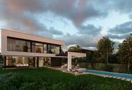 BAUBEWILLIGTES Grundstück in Traumlage Nähe Wien! I Einreichpläne bereits vorhanden I Villa mit 5 Zimmern möglich I Pool und Sauna I Garage