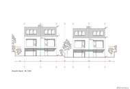 BAUBEWILLIGTER BAUGRUND | 2 Exklusive Doppelhäuser – 4 Einheiten | WNF ges. 655 m² | Hainbachgasse