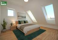 Charmante 3-Zimmer-Dachgeschosswohnung mit großzügiger privater Dachterrasse in der Larischgasse 2