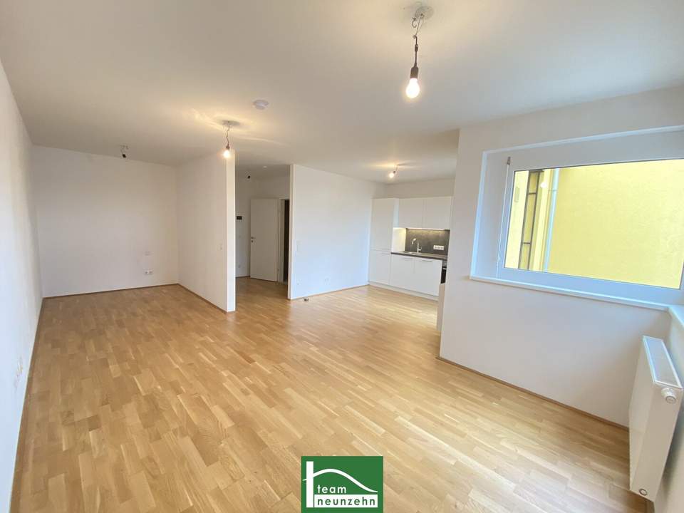 LEO 131 - Hochwertige 1-Zimmer Wohnung mit Loggia nahe Siemensstraße Bahnhof und Parkanlagen!