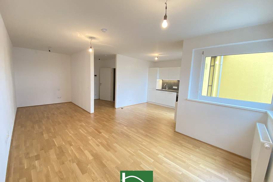 LEO 131 - Hochwertige 1-Zimmer Wohnung mit Loggia nahe Siemensstraße Bahnhof und Parkanlagen!, Wohnung-miete, 715,45,€, 1210 Wien 21., Floridsdorf