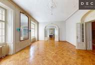 EINZIGARTIGER ALTBAU-TRAUM IM BOTSCHAFTSVIERTEL, STUCK, KAMIN, BELETAGE, 3D-RUNDGANG