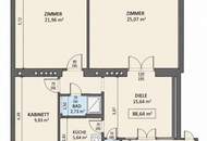 Lichtdurchflutete 4-Zimmer-Wohnung mit Grünblick & cleverem Grundriss in 1050 Wien – Ideal für Eigennutzer, WGs oder Anleger!