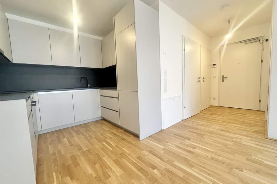 Hier müssen Sie schnell sein - AB SOFORT BEZIEHBAR!! Tolle 2 Zimmerwohnung + Loggia! Absolute Ruhelage! U1 Kagranerplatz!!, Wohnung-miete, 1.098,99,€, 1220 Wien 22., Donaustadt