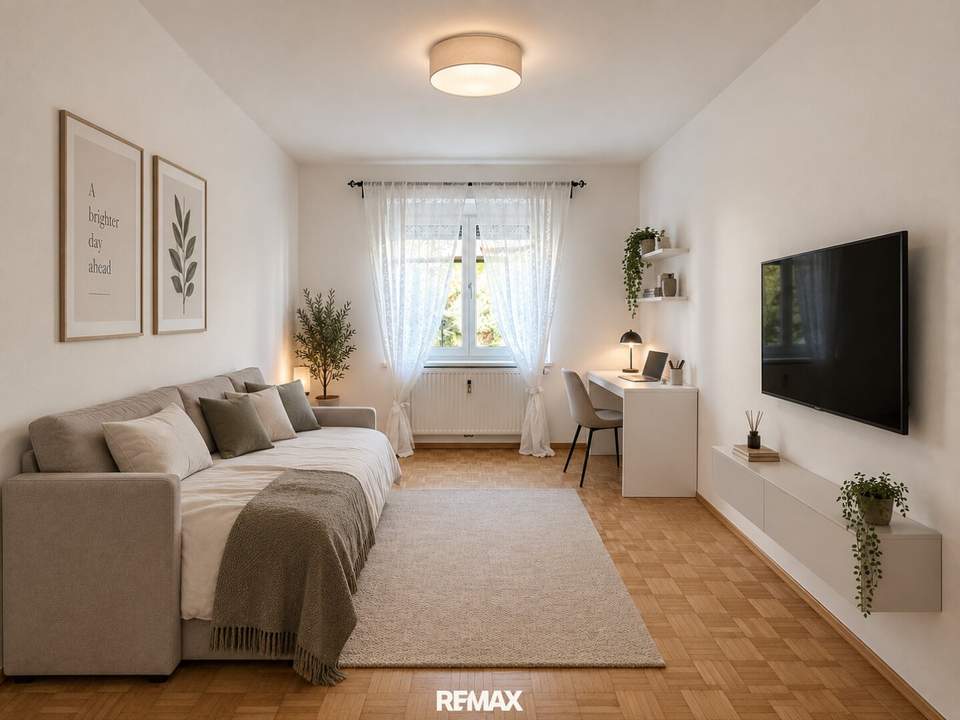 Kompaktes Wohnen in bester Grazer Lage - Gemütliche 1-Zimmer-Wohnung