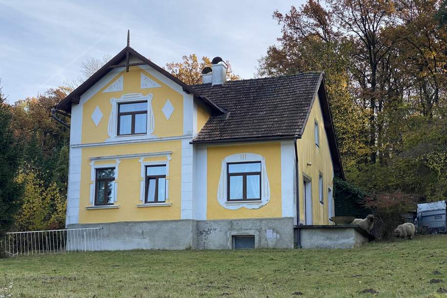"Jahrhundertwende Stilhaus mit Wald", Haus-kauf, 330.000,€, 3452 Tulln