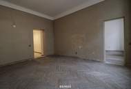 Altbauwohnung mit Entwicklungspotenzial: 73 m², 1. Stock, ruhige Lage zum Innenhof