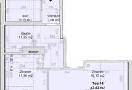 RUHIG GELEGEN | Helle 2- Zimmer-Wohnung in Gösting