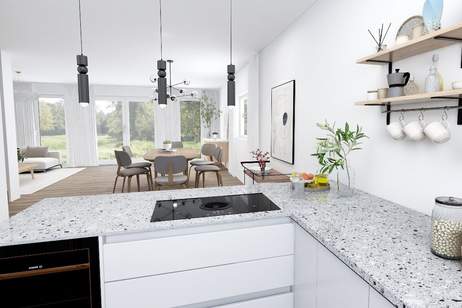 Erstbezug! Doppelhaushälften in massiver Holzbauweise, Haus-kauf, 446.000,€, 2103 Korneuburg