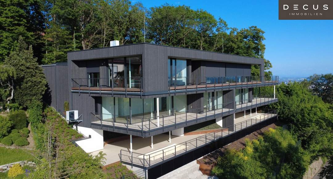 HIGH-END AUF ZWEI EBENEN | HAUSFLAIR MIT POOL UND PANORAMABLICK AM PÖSTLINGBERG | PROVISIONSFREI