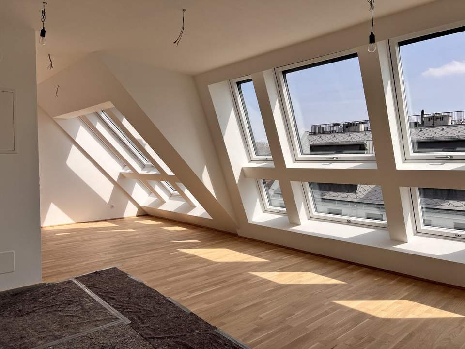 ERSTBEZUG! Sehr gut aufgeteilte Neubau Dachgeschosswohnung mit 78,25 m² + 6,71 m² Terrasse (Top 31 - Bauteil B)