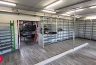 *ALL INCLUSIVE MIETE*Lagerhalle ++ Werkstatt ++Büro++ mit diversen Möglichkeiten! ca. 60m2 + Autoabstellplätze + Mitbenutzung von Gabelstapler & Kran