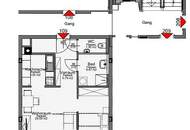 U3-Nähe!! 1,5 Zimmer Wohnung mit Süd-West-Neubauwohnung mit 7,86m² Außenfläche!!!