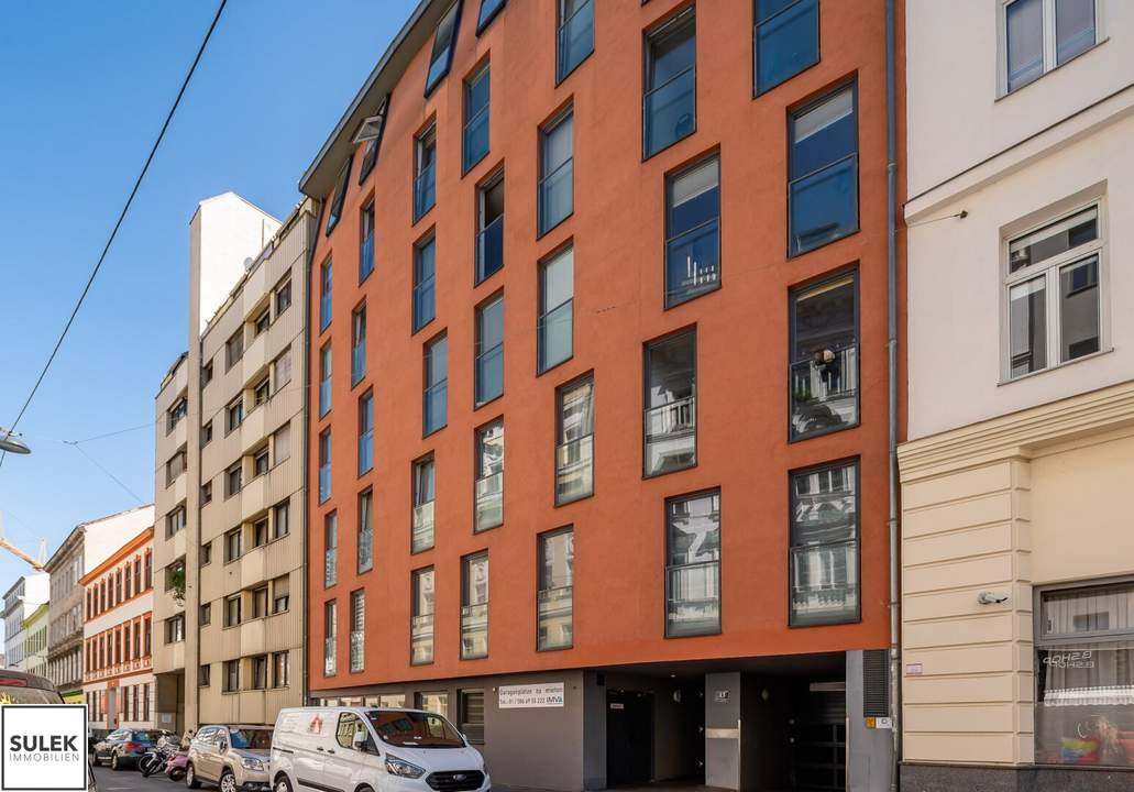 Gut geschnittene 2 Zimmer-Gartenwohnung mit Balkon in Margareten - ab Oktober beziehbar!