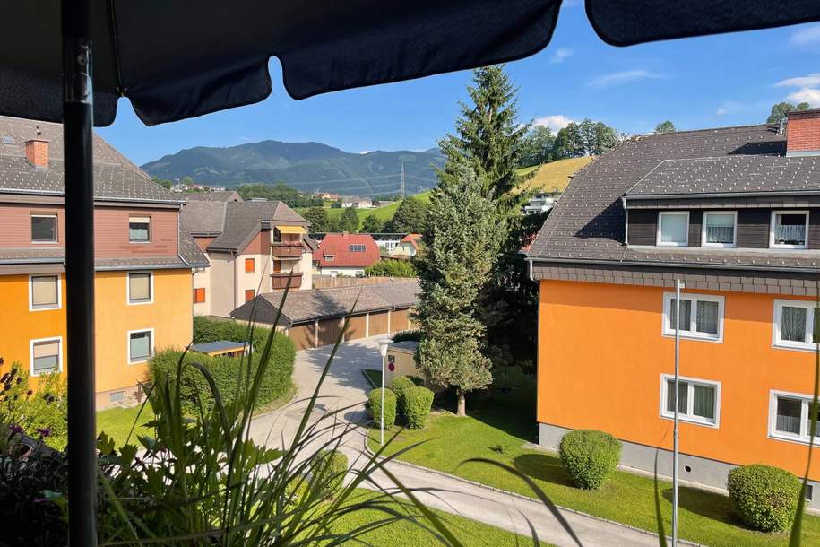 Südbalkon, TIEFGARAGE, &amp; Bergblick- Ihr neues Zuhause, Wohnung-kauf, 245.000,€, 8962 Liezen