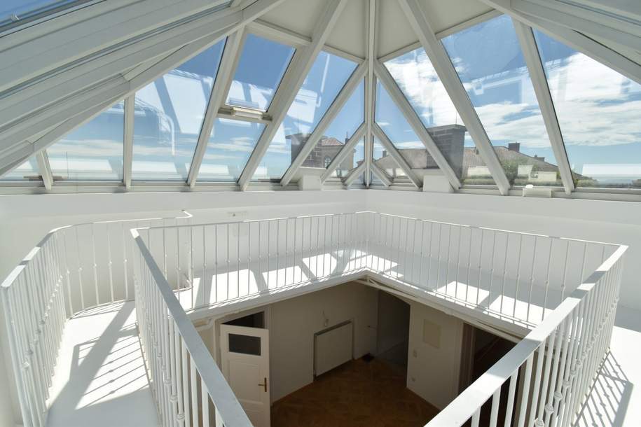 230m² Büro im Dachgschoss in der Rosenvilla!, Gewerbeobjekt-miete, 3.867,70,€, 2540 Baden