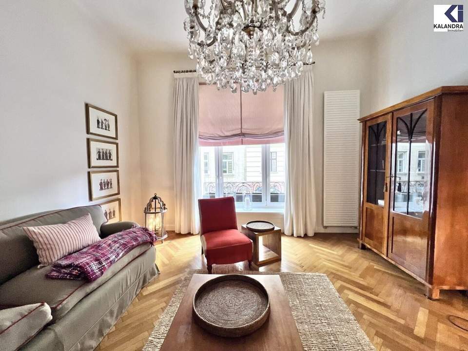 360° TOUR // MÖBLIERTE STILMIETE im SERVITENVIERTEL