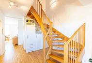 Schöne 4-Zimmer-Dachgeschoß-Maisonette mit ruhig gelegener Terrasse