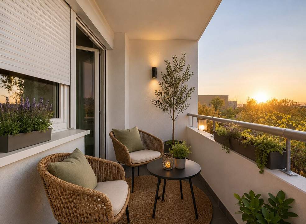 Wohnen im Grünen und bestens angebunden an Wien | GRÜNBLICK in den ruhigen Innenhof | Süd-West-Loggia | inkl. Stellplatz