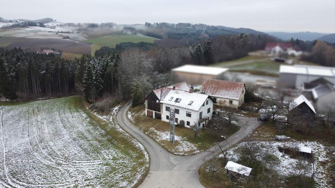 Streusiedlungslage im Bauland-Betriebsgebiet