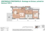 PROVISIONSFREI! schöne 2-Zimmer Wohnung, ERSTBEZUG - Grüne Ruhelage - Schnell im Zentrum