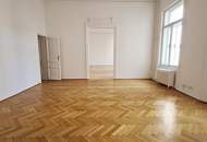 MÖLLWALDPLATZ, U1-Nähe, 133 m2 Altbau mit Loggia, 3 Zimmer, Extraküche, 2 Loggia, Wannenbad, Parketten, 1. Liftstock