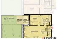 Erstbezug nach Neuerrichtung - Moderne 2-Zimmer-Wohnung mit großem Eigengarten