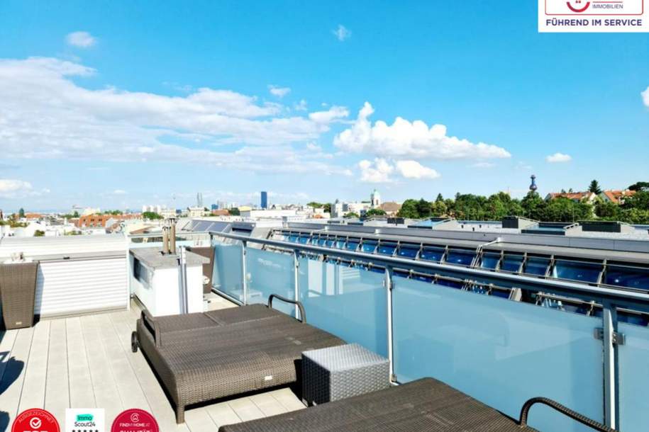 Moderne 5-Zimmer Maisonette mit 3x Terrassen in Rudolfinergasse, Wohnung-kauf, 1.195.000,€, 1190 Wien 19., Döbling