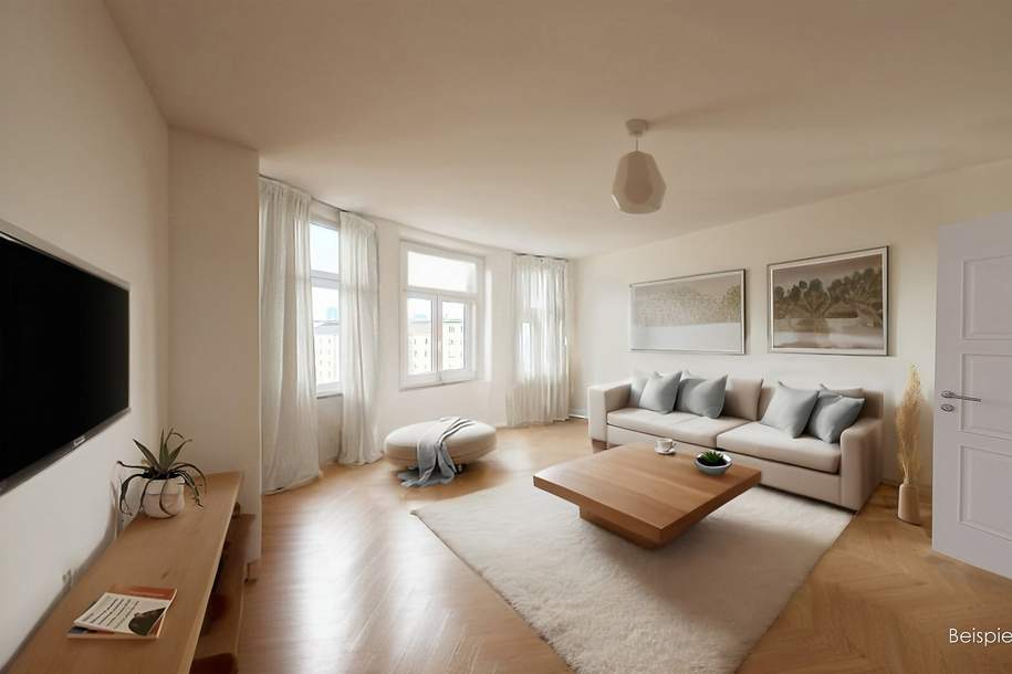 Wohnen mit Klasse: Luxuriöse 5-Zimmer-Altbauwohnung mit Loggia – Erstbezug in 1030 Wien - JETZT ANFRAGEN, Wohnung-kauf, 799.900,€, 1030 Wien 3., Landstraße