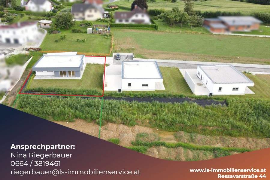 Neubau Bungalow nahe Hartberg in toller Lage!, Haus-kauf, 399.000,€, 8295 Hartberg-Fürstenfeld