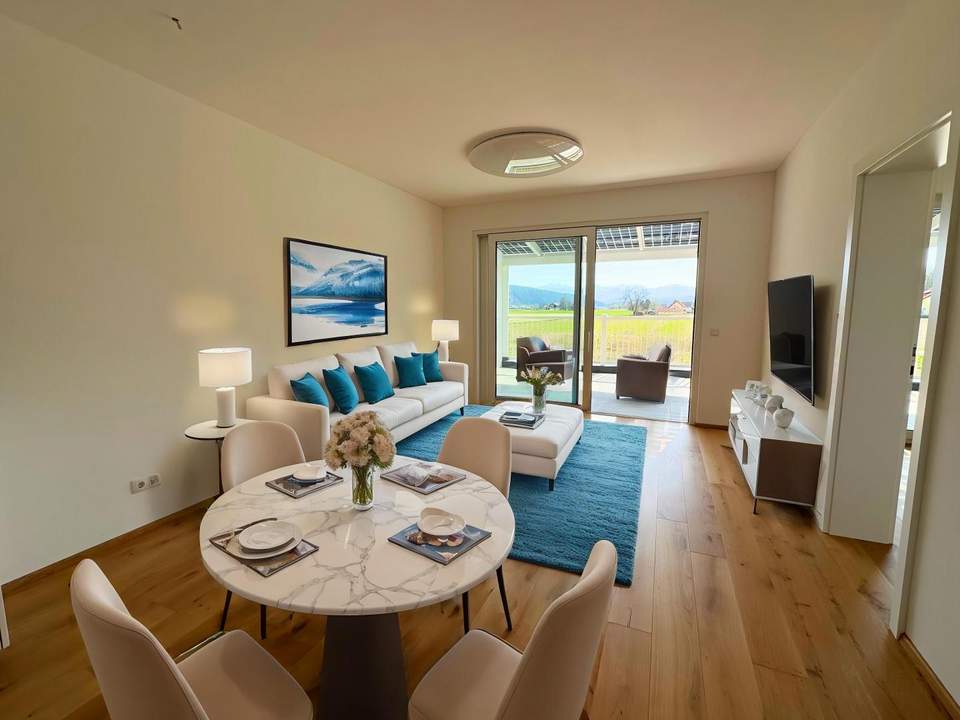 Wohn(t)räume mit traumhaftem Weitblick – stylische Wohnung mit Wow-Effekt