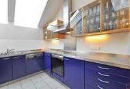 Möblierte Dachmaisonette mit 3 Schlafzimmern und sonniger Terrasse nahe Rochusmarkt - FULLY FURNISHED &amp; AC