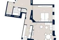 Großzügige 2-Zimmerwohnung - auch ideal als WG!