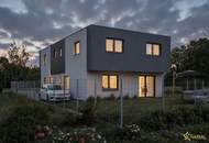 182 m² GARTENPARADIES FÜR DIE GANZE FAMILIE. WIENERBERGER-NEUBAU-HAUS . PROVISIONSFREI für den Käufer.