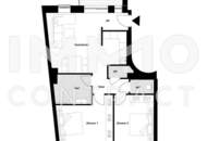 GRÜNBLICK - Balkonwohnung mit 3 Zimmer - Altbau reloaded mit Wärmepumpe und Freifläche