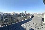 AB SOFORT BEZIEHBAR - VOLL MÖBLIERT + Einbauküche & Klimaanlage!! Tolle 2 Zimmerwohnung + Dachterrasse nahe der Alten Donau! U1 Alte Donau & Kagran!!